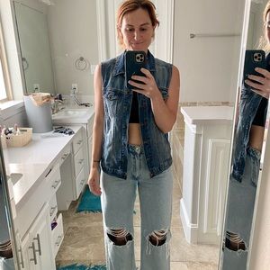 Denim Jean Vest